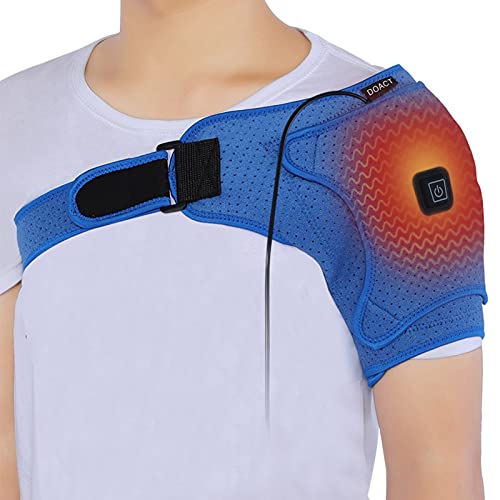 Tiiyee Beheizte Schulterstütze, Schulterbandage Schulterwärmer Elektrische Schulter Heizkissen mit Vibrationsmassagegerät Kompressionsunterstützung Für Gefrorene Ausgerenkte Bursitis Tendonitis Tiiyee Beheizte Schulterstütze, Schulterbandage Schulterwärmer Elektrische Schulter Heizkissen mit Vibrationsmassagegerät Kompressionsunterstützung Für Gefrorene Ausgerenkte Bursitis Tendonitis von Tiiyee