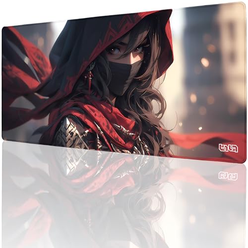 Tilt Schreibtischunterlage 90x40 cm Gaming Mauspad XXL | Rutschfester Mousepad Groß für Schreibtisch und PC Gadgets | Wasserdichter Desk Mat (Persian Assassin) von Tilt