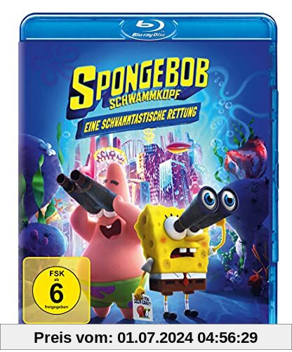 SpongeBob Schwammkopf: Eine schwammtastische Rettung (Film) [Blu-ray] von Tim Hill