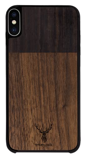 Timber&Jack - Samsung Galaxy S20+ Holz Handyhülle aus geräucherter Eiche & Walnuss 100% Echtholz & Handarbeit (Galaxy S20+) von Timber&Jack