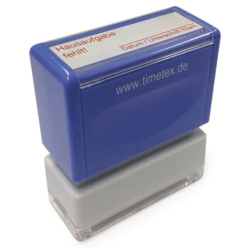 TimeTEX Siebdruck-Stempel Perpetuum, Hausaufgabe fehlt 62316 von TimeTEX