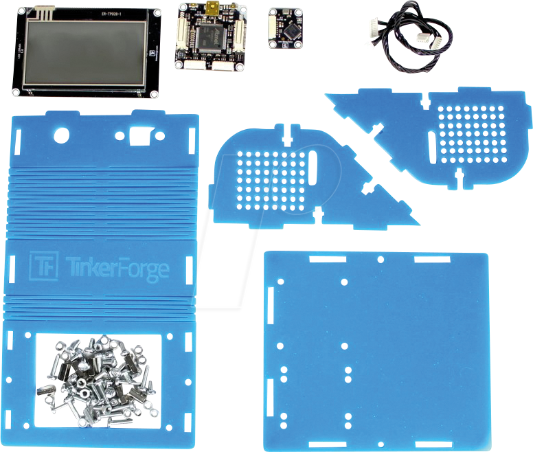 WEATHERSTATION T - Tisch-Wetterstation Basis-Kit, transparent von TinkerForge