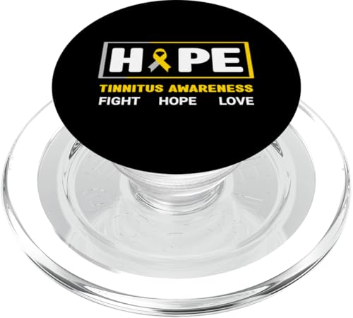 Hope Tinnitus Awareness Shirt — Unterstützt das Tinnitusbewusstsein PopSockets PopGrip für MagSafe von Tinnitus Awareness Apparel.