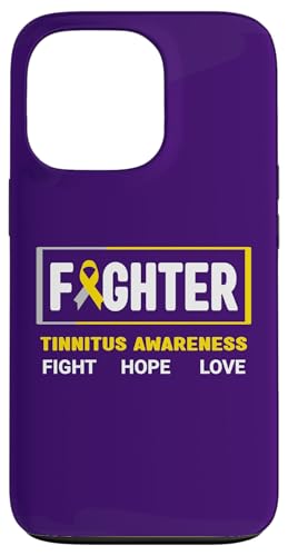 Hülle für iPhone 13 Pro Tinnitus Awareness Fighter Shirt - Tinnitus Awareness von Tinnitus Awareness Apparel.