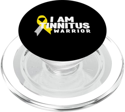 Support Tinnitus Awareness Shirt - Ich bin Tinnitus Warrior PopSockets PopGrip für MagSafe von Tinnitus Awareness Apparel.