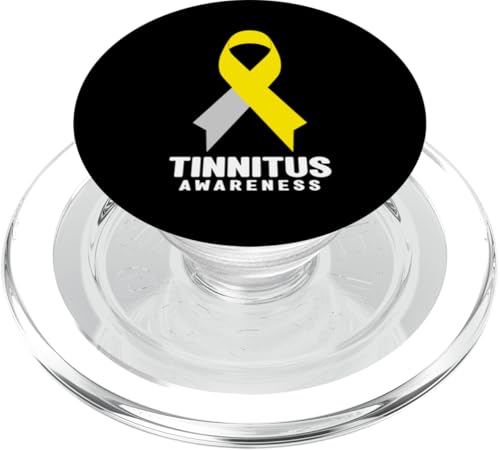 Tinnitus Awareness Shirt — unterstützt das Tinnitusbewusstsein PopSockets PopGrip für MagSafe von Tinnitus Awareness Apparel.