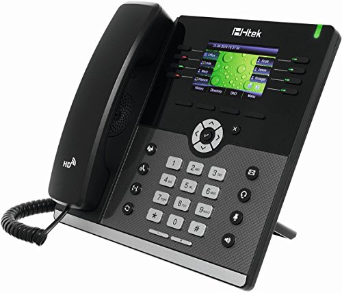 tiptel Htek UC924, schwarz IP Telefon von Tiptel