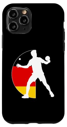 Tischtennisspieler Deutschland Flagge Tischtennis Hülle für iPhone 11 Pro von Tischtennis Tischtennisspieler