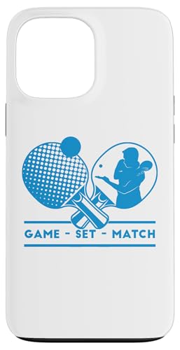 Hülle für iPhone 13 Pro Max Tischtennisspieler Ping-Pong Game-Set-Match Tischtennis von Tischtennis Zubehör Geschenke Shirts