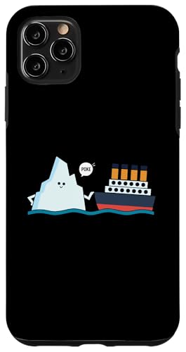 Hülle für iPhone 11 Pro Max Titanic Funny Titanic Poke Iceberg Boop Parodie Jungen Mädchen von Titanic Designs by Fasaza