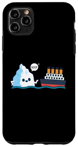 Hülle für iPhone 11 Pro Max Titanic Lustige Boop Titanic- und Eisberg-Parodie für Jungen und Mädchen von Titanic Designs by Fasaza