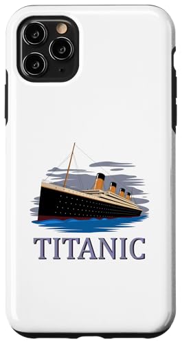 Hülle für iPhone 11 Pro Max Titanic Vintage Design Titanic Expert Titanic Jungen Mädchen von Titanic Designs by Fasaza