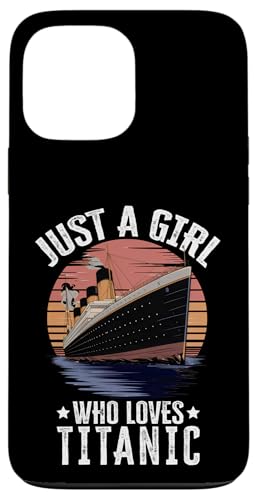 Hülle für iPhone 13 Pro Max Titanic Girl Loves Titanic - Girl Titanic Design für Frauen von Titanic Designs by Fasaza