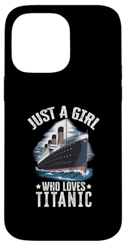 Hülle für iPhone 14 Pro Max Titanic Girl Loves Titanic - Girl Titanic Design für Frauen von Titanic Designs by Fasaza