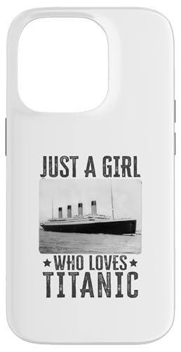 Hülle für iPhone 14 Pro Titanic Girl Loves Titanic - Girl Titanic Design für Frauen von Titanic Designs by Fasaza