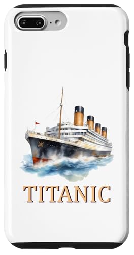 Hülle für iPhone 7 Plus/8 Plus Titanic 1912 Vintage Titanic Expert Titanic Jungen Mädchen von Titanic Designs by Fasaza