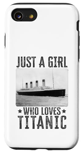 Hülle für iPhone SE (2020) / 7 / 8 Titanic Girl Loves Titanic - Titanic Girl Design für Frauen von Titanic Designs by Fasaza