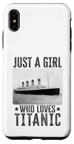 Hülle für iPhone XS Max Titanic Girl Loves Titanic - Titanic Girl Design für Frauen von Titanic Designs by Fasaza