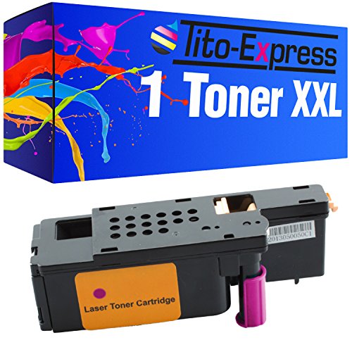 Tito-Express PlatinumSerie 1x Toner-Patrone XXL Magenta kompatibel mit Xerox 6000 WorkCentre 6015 6015VB 6015VN 6015VNI von Tito-Express