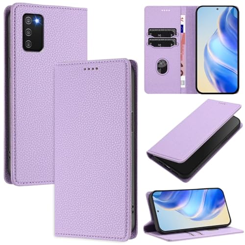 Nadoli Handyhülle für Samsung Galaxy A03S,Premium Leder Klappbar Flip Case Magnet Kartenfach Standfunktion Brieftasche Schutzhülle von Tivenfezk