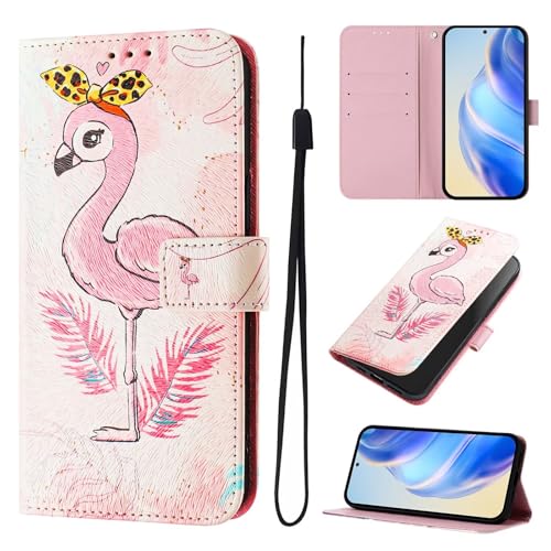 Tivenfezk Nadoli für iPhone 13 Holster Hülle,Schmetterling Blume Serie Muster PU Leder Klapphüllen Handyhülle mit Kartenfächern Brieftasche Case Flip Cover von Tivenfezk