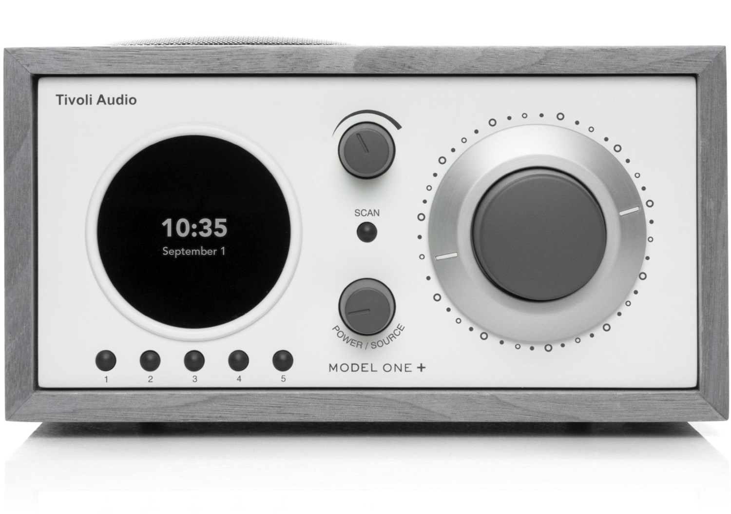 Model One+ Heimradio grau/weiß von Tivoli Audio