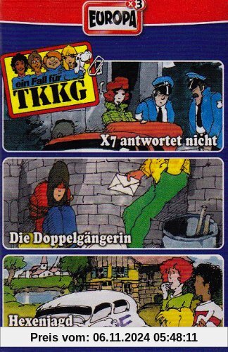 Die 06.Tkkg-Box/3er Box Folge 16-18 [Musikkassette] von Tkkg