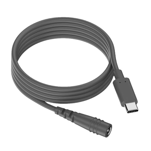 Tmboryuu PD100W USB Typ C Bis DC5521 5.5x2.1mm Weibliches Stecker Kabel Schnelles Für Lautsprecher Und Kameras Tmboryuu PD100W USB Typ C Bis DC5521 5.5x2.1mm Weibliches Stecker Kabel Schnelles Für Lautsprecher Und Kameras von Tmboryuu