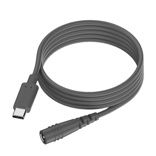 Tmboryuu PD100W USB Typ C Bis DC5521 5.5x2.1mm Weibliches Stecker Kabel Schnelles Für Lautsprecher Und Kameras Tmboryuu PD100W USB Typ C Bis DC5521 5.5x2.1mm Weibliches Stecker Kabel Schnelles Für Lautsprecher Und Kameras von Tmboryuu