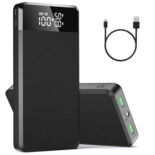 Power Bank 26800mAh: Tragbares Powerbank, PD 3.0 Externe Handyakkus with USB C Input & Output, Kompatibel für iPhone Xiaomi Samsung Motorola iPad von Tnibition