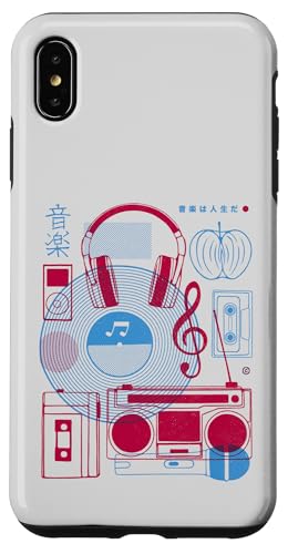 Hülle für iPhone XS Max DJ Music Utensilien, Retro-Technologie, Musiker-Mikrofon von Tobe Fonseca