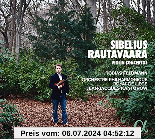 Rautavaara/Sibelius: Violinkonzerte von Tobias Feldmann
