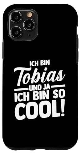 Hülle für iPhone 11 Pro Vorname Tobias von Tobias Geschenk