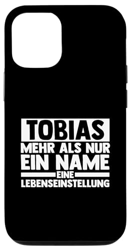 Hülle für iPhone 14 Pro Vorname Tobias von Tobias Geschenk