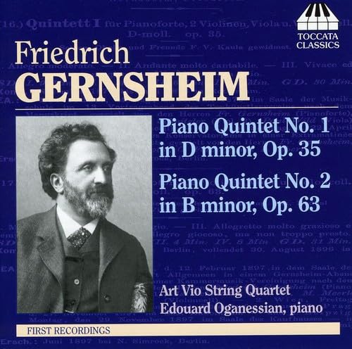Gernsheim Piano Quintets von Toccata Classics