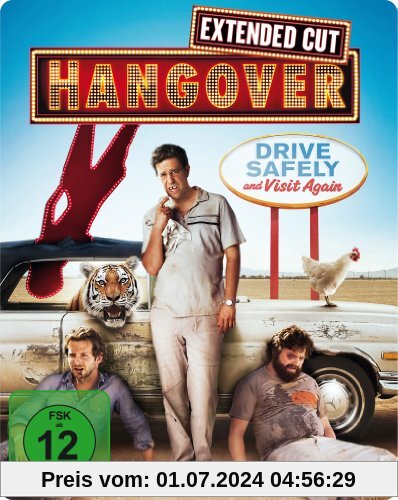 Hangover (limitiertes Steelbook, exklusiv bei Amazon.de) [Blu-ray] von Todd Phillips