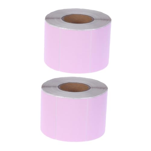 Tofficu 2 Rollen Etiketten aus Thermopapier Thermisches Etikett Farbiges Etikett Lieferetiketten Sauberes Etikett Postetiketten Organisieren klebrige Thermoetiketten Thermoetikettenr Rosa Tofficu 2 Rollen Etiketten aus Thermopapier Thermisches Etikett Farbiges Etikett Lieferetiketten Sauberes Etikett Postetiketten Organisieren klebrige Thermoetiketten Thermoetikettenr Rosa von Tofficu