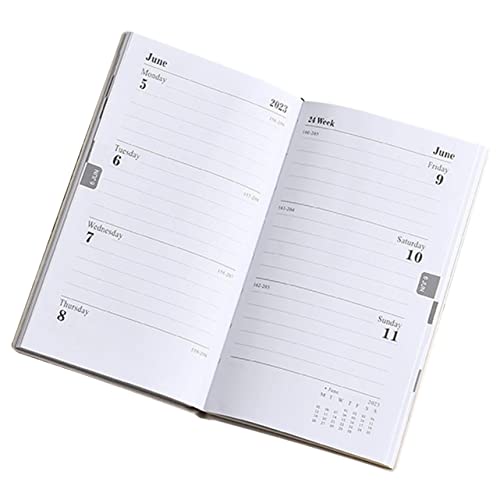 Tofficu 2023 personal organizer student travel planner schuler notizhefte Liste Memo-Planer Budget schlau schülerkalender Zeitmanagement-Notizblock Hinweis Lieferungen Dowling-Papier Rosa von Tofficu