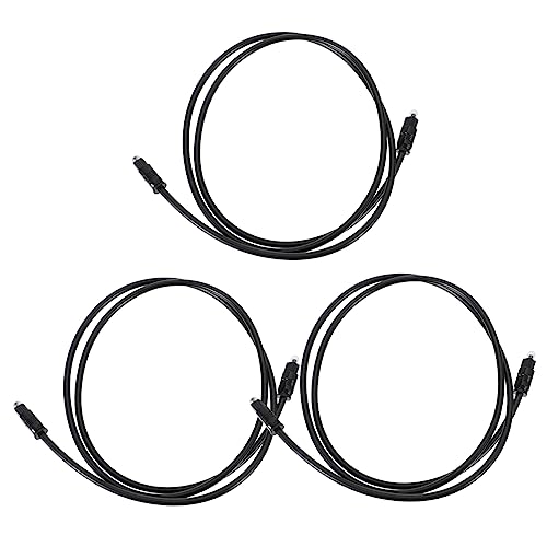 Tofficu 3Stücke Od Optisches Audiokabel Hochwertiges Glasfaserkabel Für Tv Heimkino Optisches Kabel Für Audioübertragung Tofficu 3Stücke Od Optisches Audiokabel Hochwertiges Glasfaserkabel Für Tv Heimkino Optisches Kabel Für Audioübertragung von Tofficu