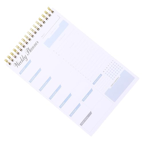 Tofficu Lose blatt briefpapier set schreibwaren set butget planer budjetplanner zeichenheft Verwaltungsplaner Budget Cahier de Note Zu Planerpapier Schreibtischplaner Aluminiumlegierung von Tofficu