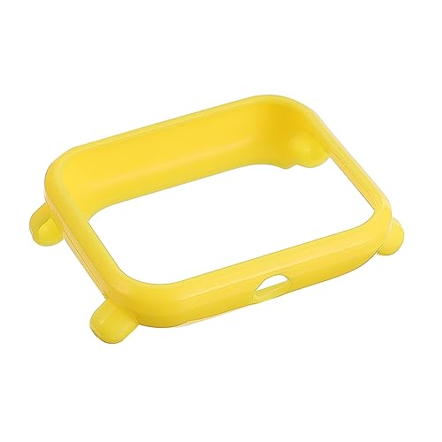 Tofficu Uhrengehäuse Material schützend Smartwatch-Abdeckung Beobachten Sie den Fall Hülle Bling Uhrenrahmen Beobachten Sie den Bildschirmschutz Uhrenschutzhülle TPU Yellow Tofficu Uhrengehäuse Material schützend Smartwatch-Abdeckung Beobachten Sie den Fall Hülle Bling Uhrenrahmen Beobachten Sie den Bildschirmschutz Uhrenschutzhülle TPU Yellow von Tofficu