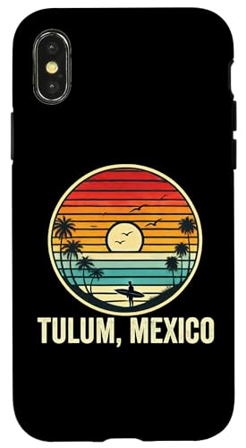 Hülle für iPhone X/XS Tolum Mexiko Souvenir Mexikanischer Urlaub Männer Frauen Erinnerung von Tolum Mexico Reminder Souvenir