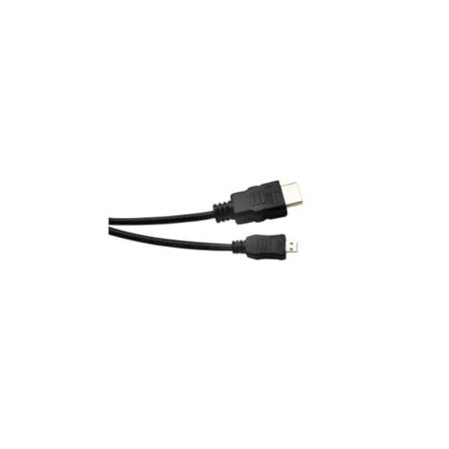 CONNECT 3 m High Speed HDMI zu Micro HDMI-Kordel mit Ethernet – Schwarz von TomTrend