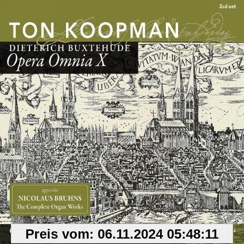 OPERA OMNIA X - ORGAN WORKS 5 von Ton Koopman