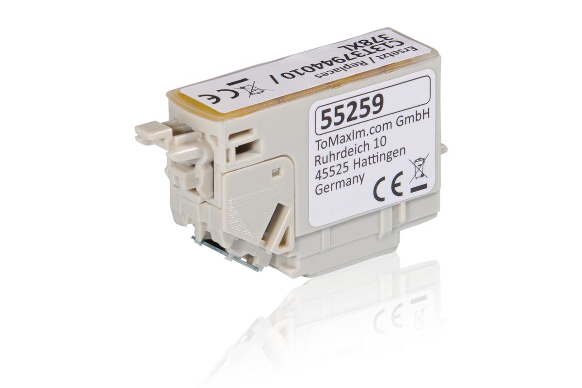 Kompatibel zu Epson C13T37944010 / 378XL Tintenpatrone, gelb von TonerPartner