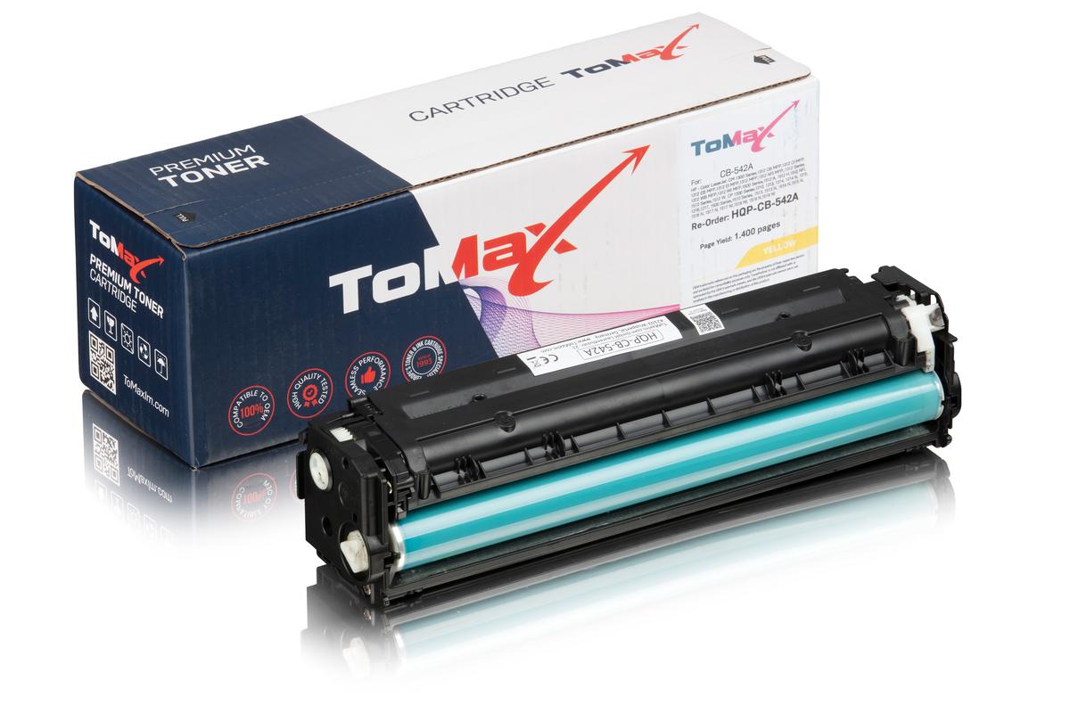 ToMax Premium ersetzt HP CB542A / 125A Toner Gelb von TonerPartner