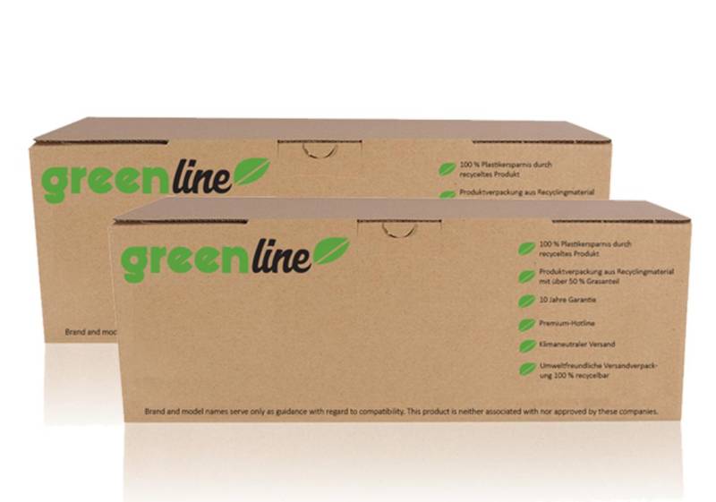 greenline Sparset ersetzt Brother TN-3480 enthält 1x Bildtrommel / 1x Tonerkartusche von TonerPartner