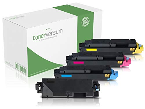 4 Toner kompatibel zu Kyocera TK-5280 für Ecosys P6235cdn M6635cidn M6235cidn M6235cidnt - Schwarz Cyan Magenta Gelb von Tonerversum