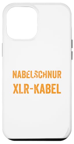 Hülle für iPhone 12 Pro Max Meine Nabelschnur war ein Xlr-Kabel von Toningenieur