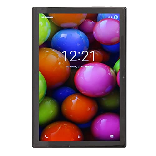 Tonysa 10,1-Zoll-Tablet für Android 5G-WLAN-Dualband-Android-Tablet, IPS-HD-Touchscreen, 8 GB 256 GB, HD-Dual-Kamera, 8-Core-CPU, 6000 MAh Lange Akkulaufzeit, Dual-SIM-Dual-Standby von Tonysa